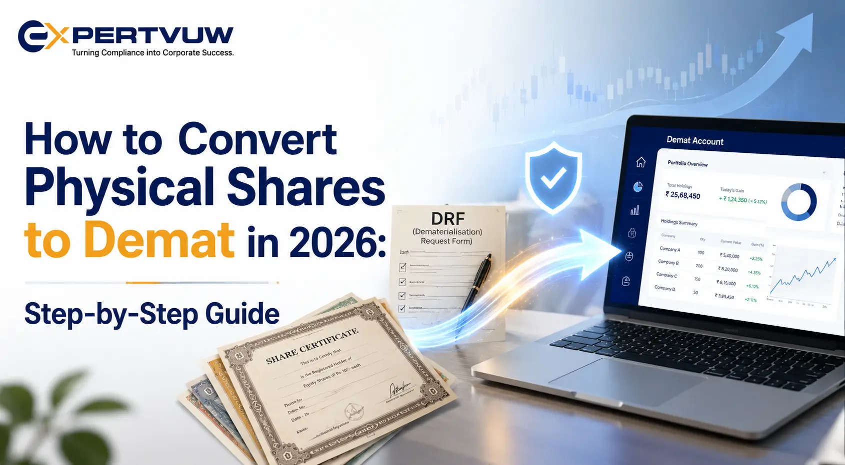 Physical Shares to Demat