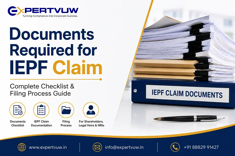 Documents Required for IEPF Claim